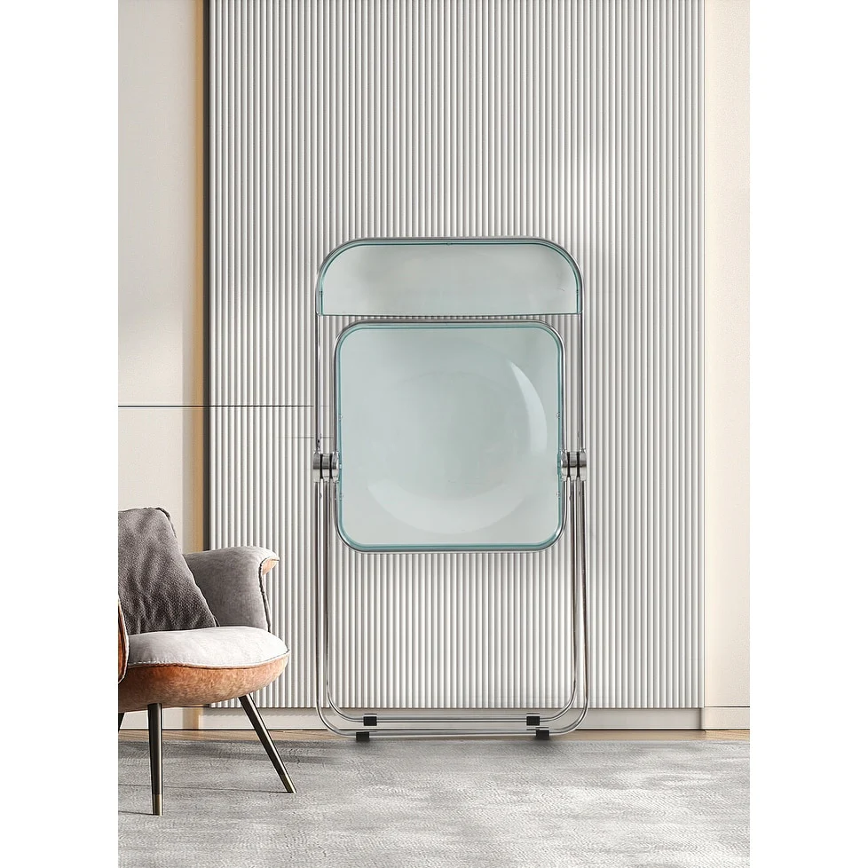 Blue+Green Modern 18.5 Foldable Dining Chair