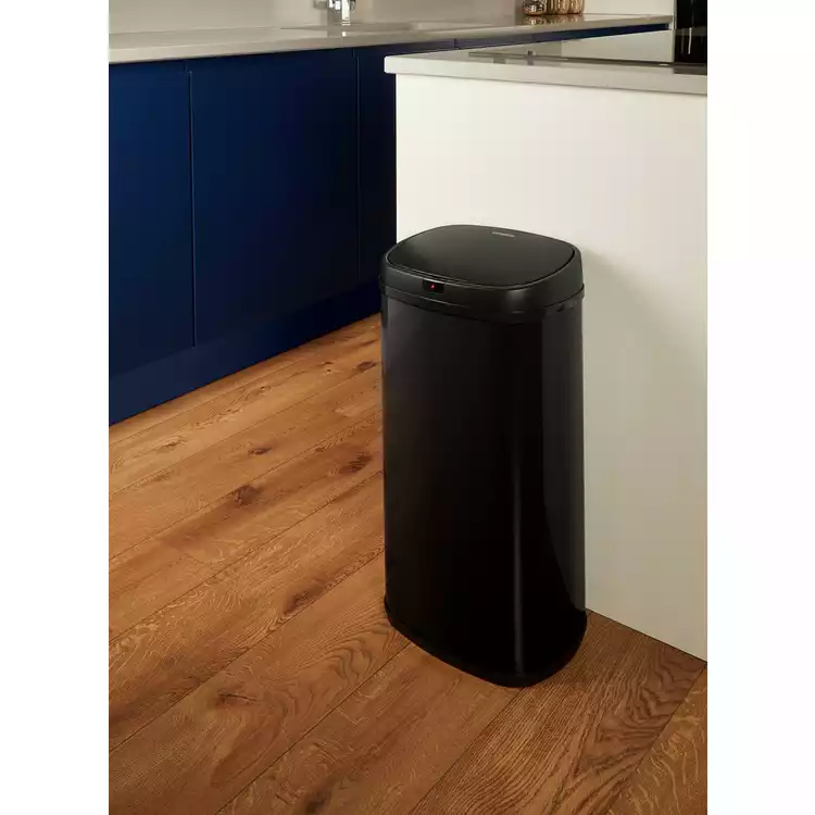 Tower 42 Litre Sensor Bin - Black