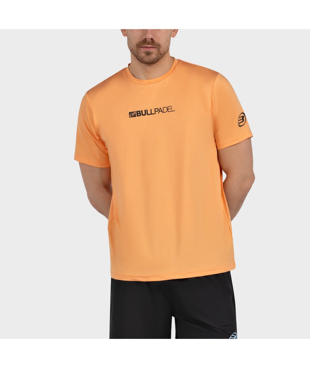 CAMISETA BULLPADEL COLEDIL MANDARINA FLUOR VIGORE