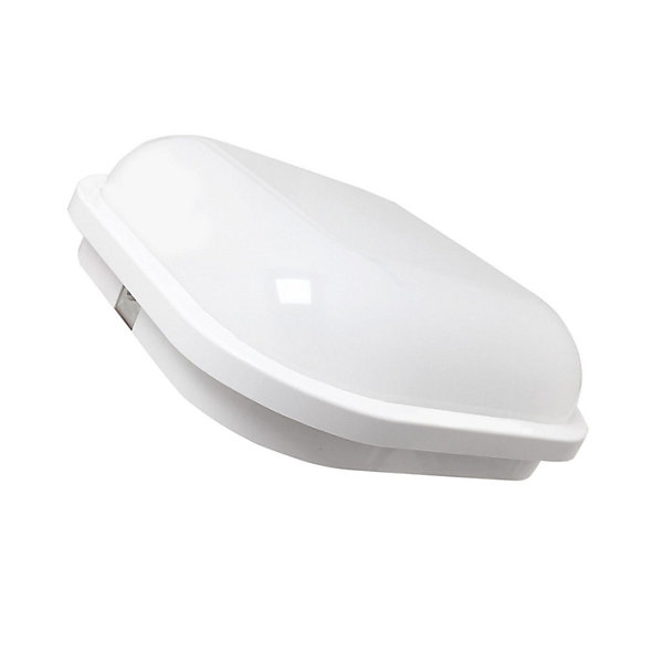 Applique LED Murale 20W Blanche Carré IP65 - Blanc Froid 6000K - 8000K - SILAMP