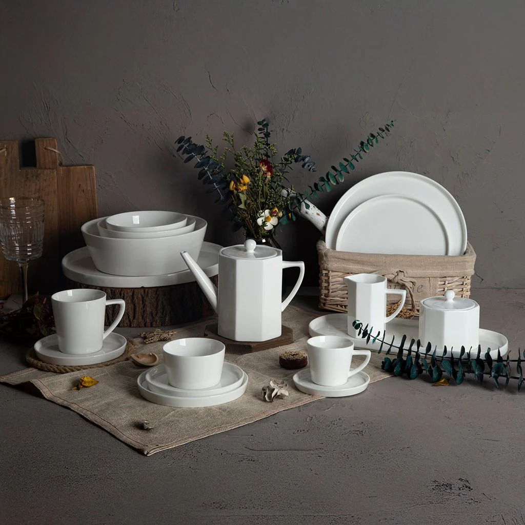 Prato de Sobremesa 21 cm BRIGHT WHITE