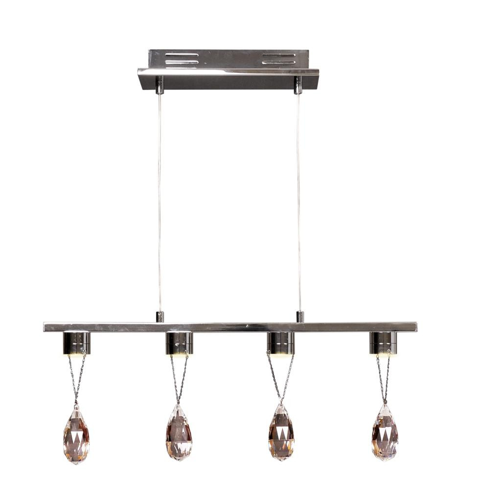 Lampa wisząca PRISMA chromowana LED 4x3Wlm Candellux