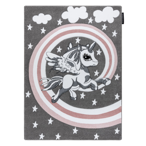 Dywan PETIT PONY KUCYK KONIK szary 80x150 cm