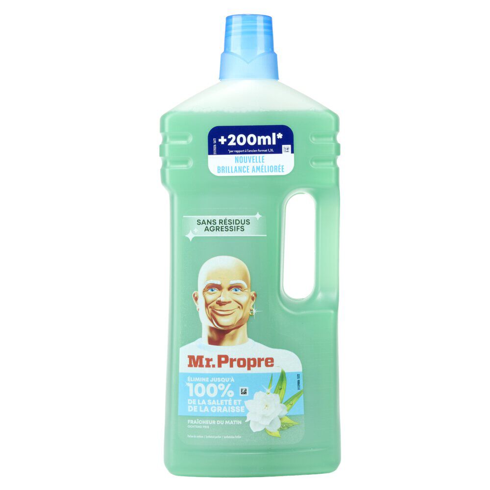 Nettoyant ménager Mr Propre multi-usages senteur fraÎcheur matinale 1,5L