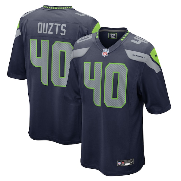Robbie Ouzts Seattle Seahawks Nike Team Game Jersey -  College Navy