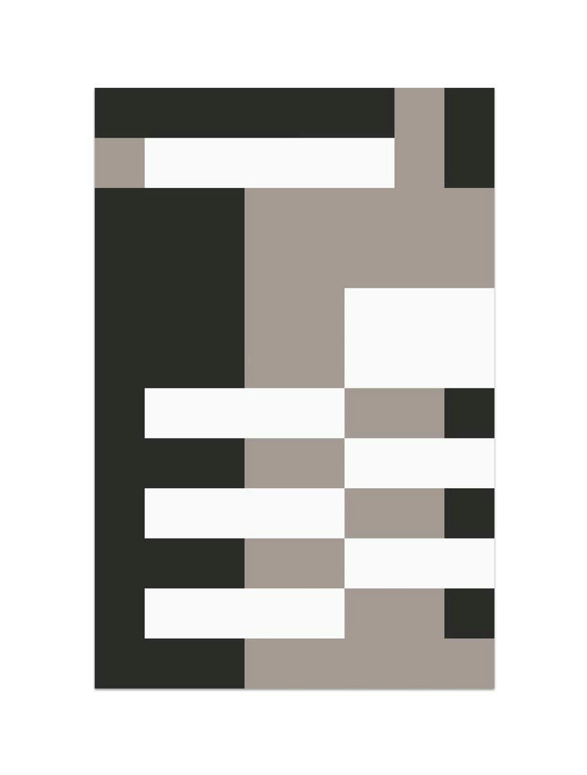 BAUHAUS - Tapis en vinyle Weimar multicolour 80x120