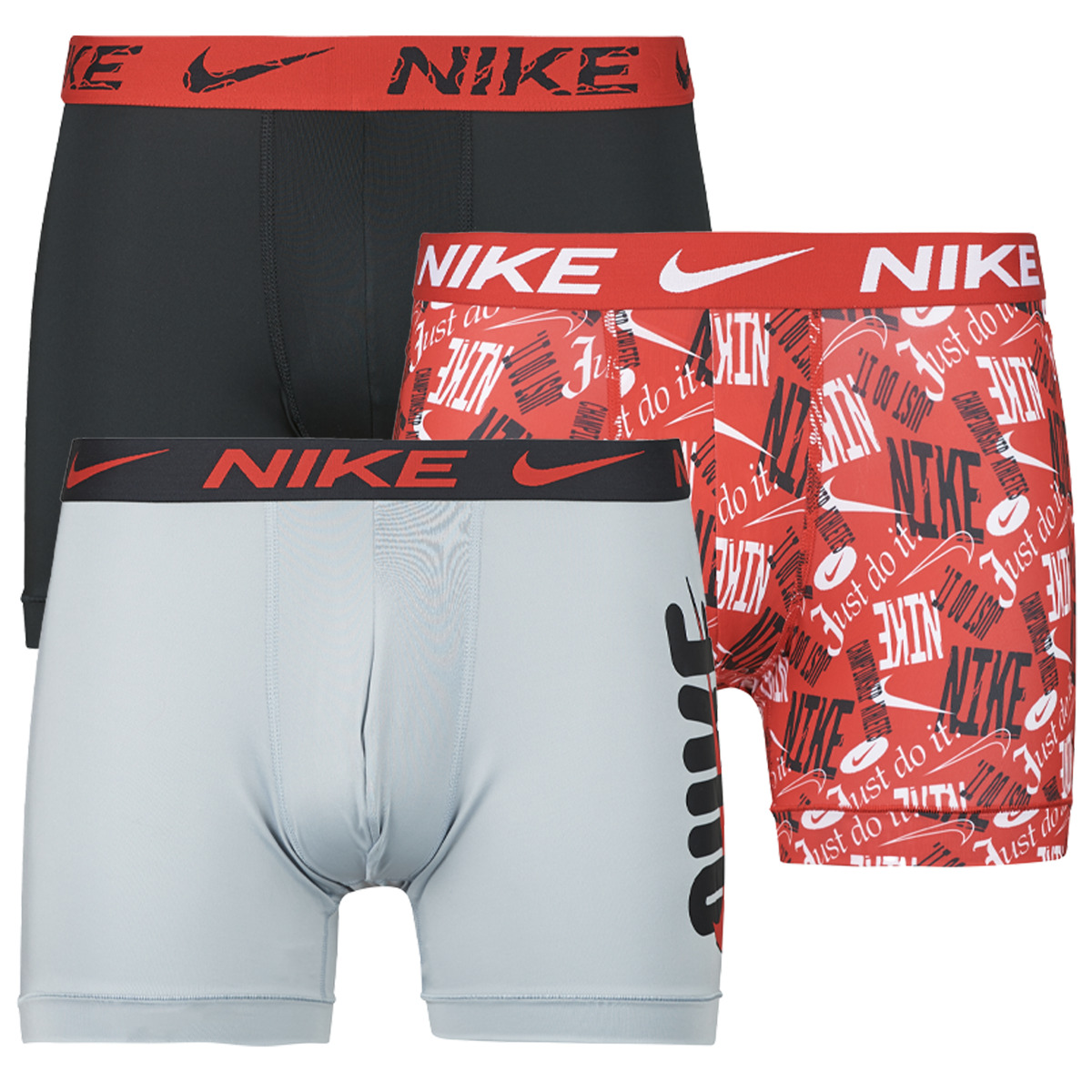 Nike - MICRO BRIEF X3 - Black / White / Red
