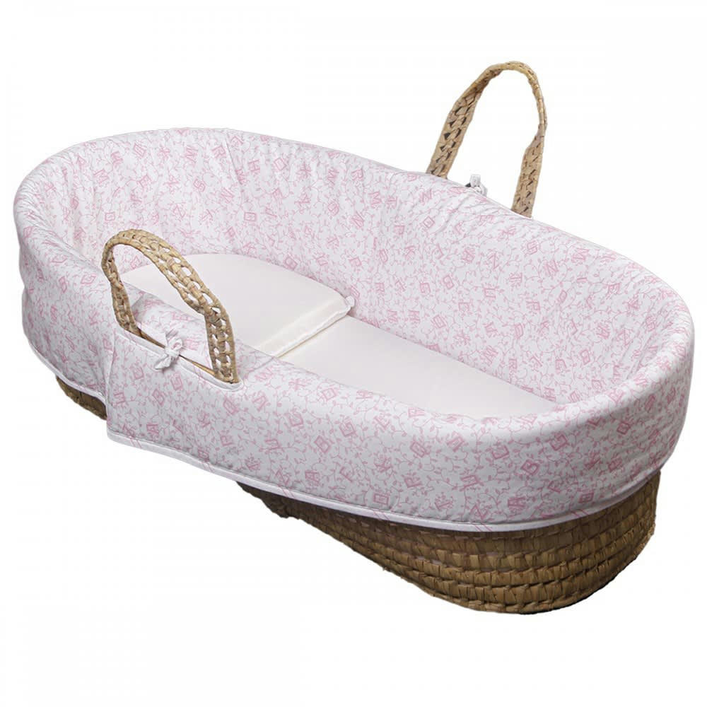 ALPHABET ROSE - Couffin alphabet rose