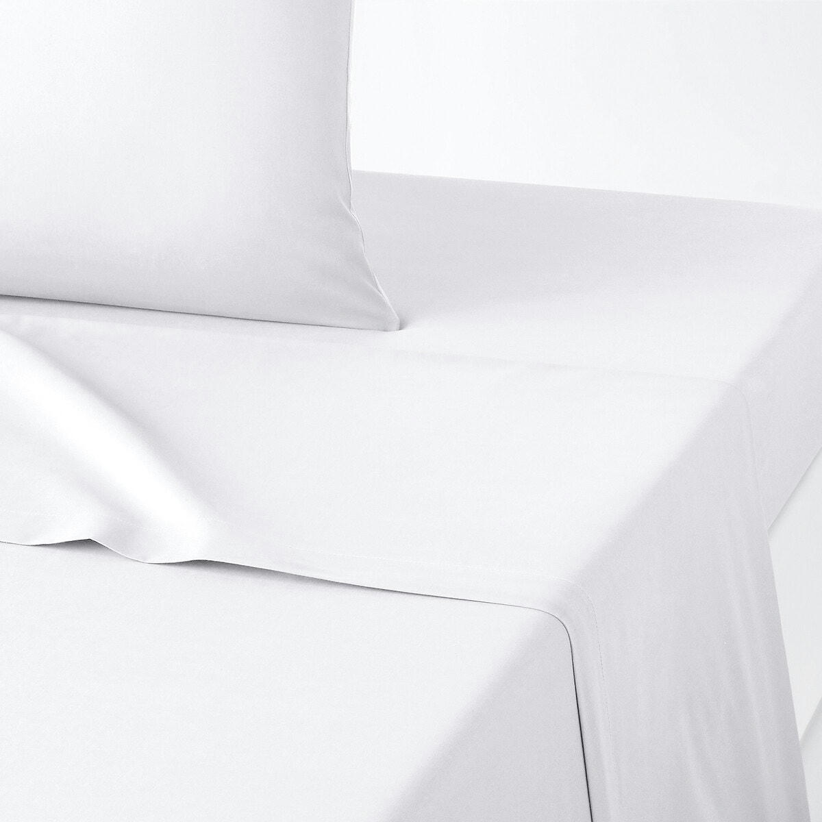 Drap plat uni en coton biologique, Scenario