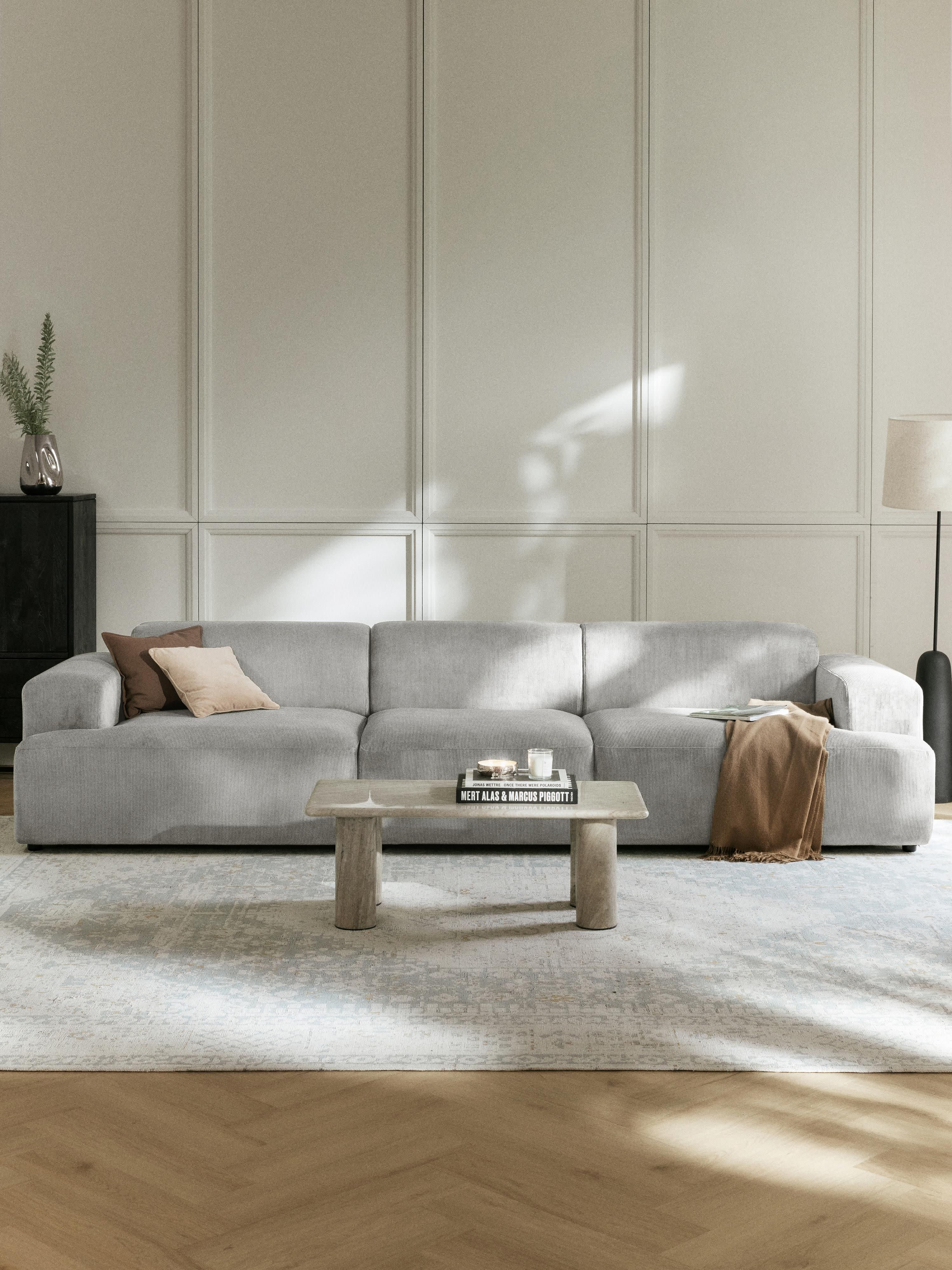 Cord-Sofa Melva (4-Sitzer)