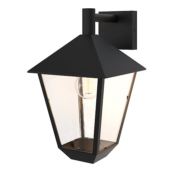 Applique murale descendante Docker E27 25W IP44 GoodHome noir