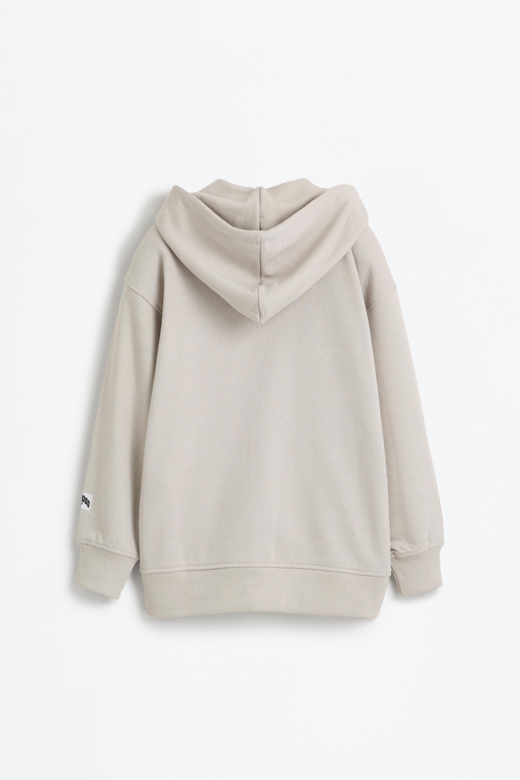 Sudadera cremallera capucha