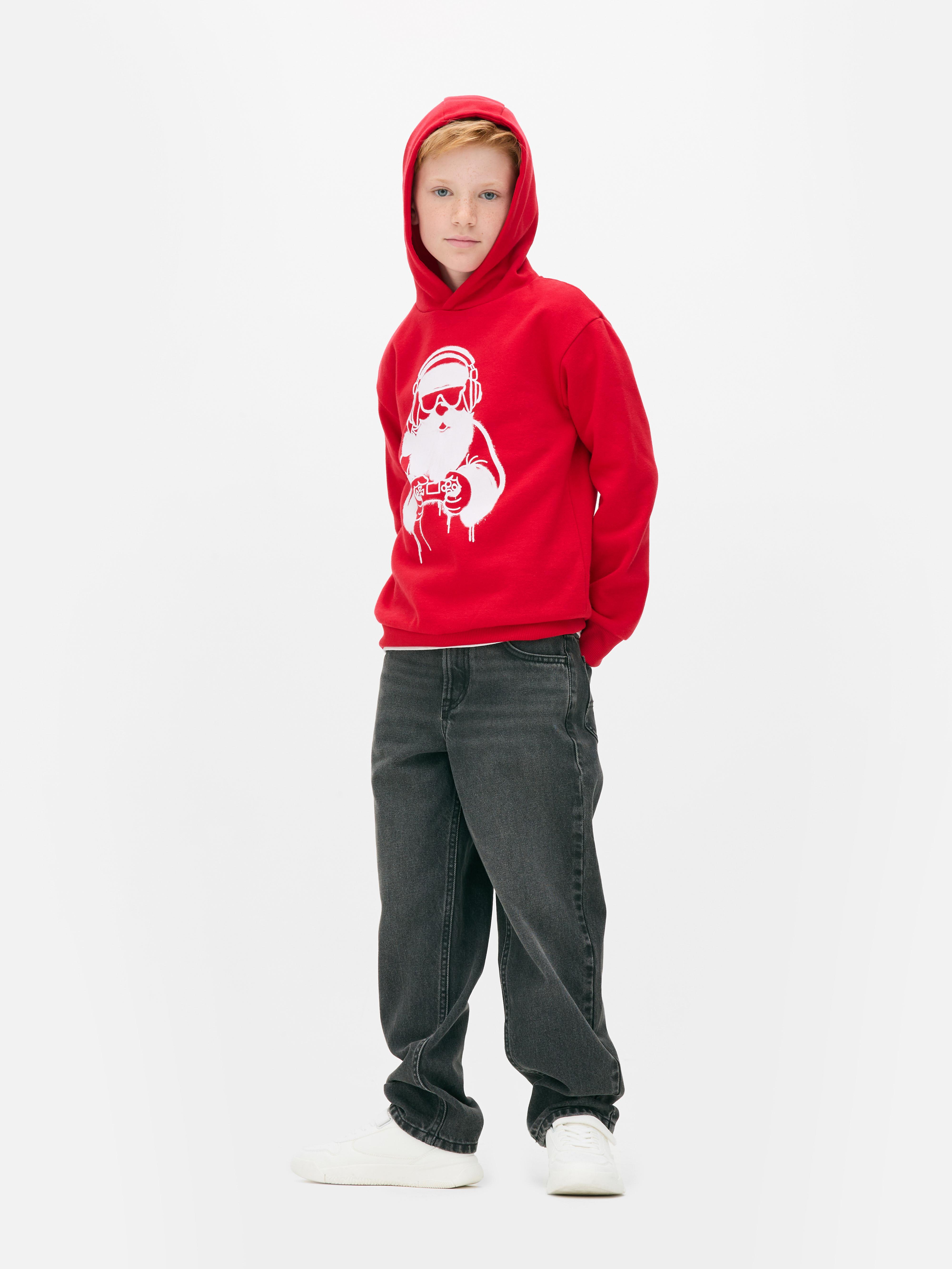 7-15yrs | Christmas Graphic Hoodie