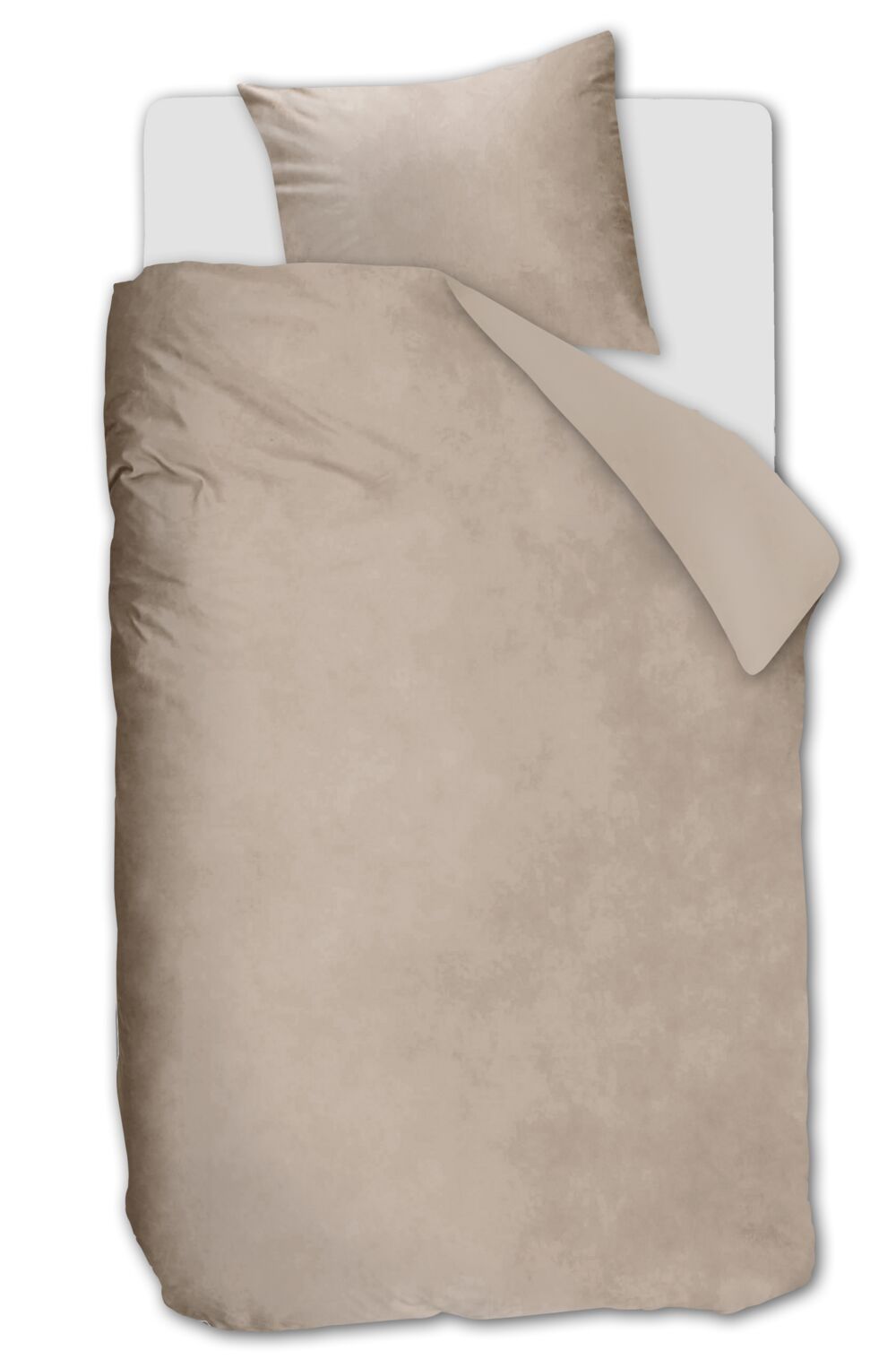 Ambiante Velvety - 140 x 200/220 cm - Zand