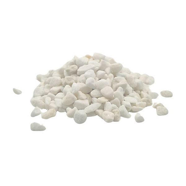 BIG BAG de  /- 500 KgGalet de Marbre Blanc Pur 4/8 mm - Livraison STANDARD