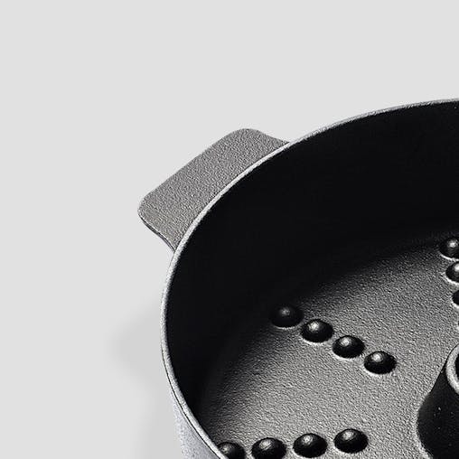 SOGA 2X 28cm Cast Iron Dutch Oven Pre-Seasoned Cast Iron Pot with Lid