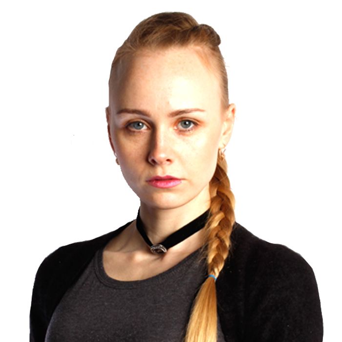 SVNX Black Faux Velvet Choker Necklace with Grey Jewel