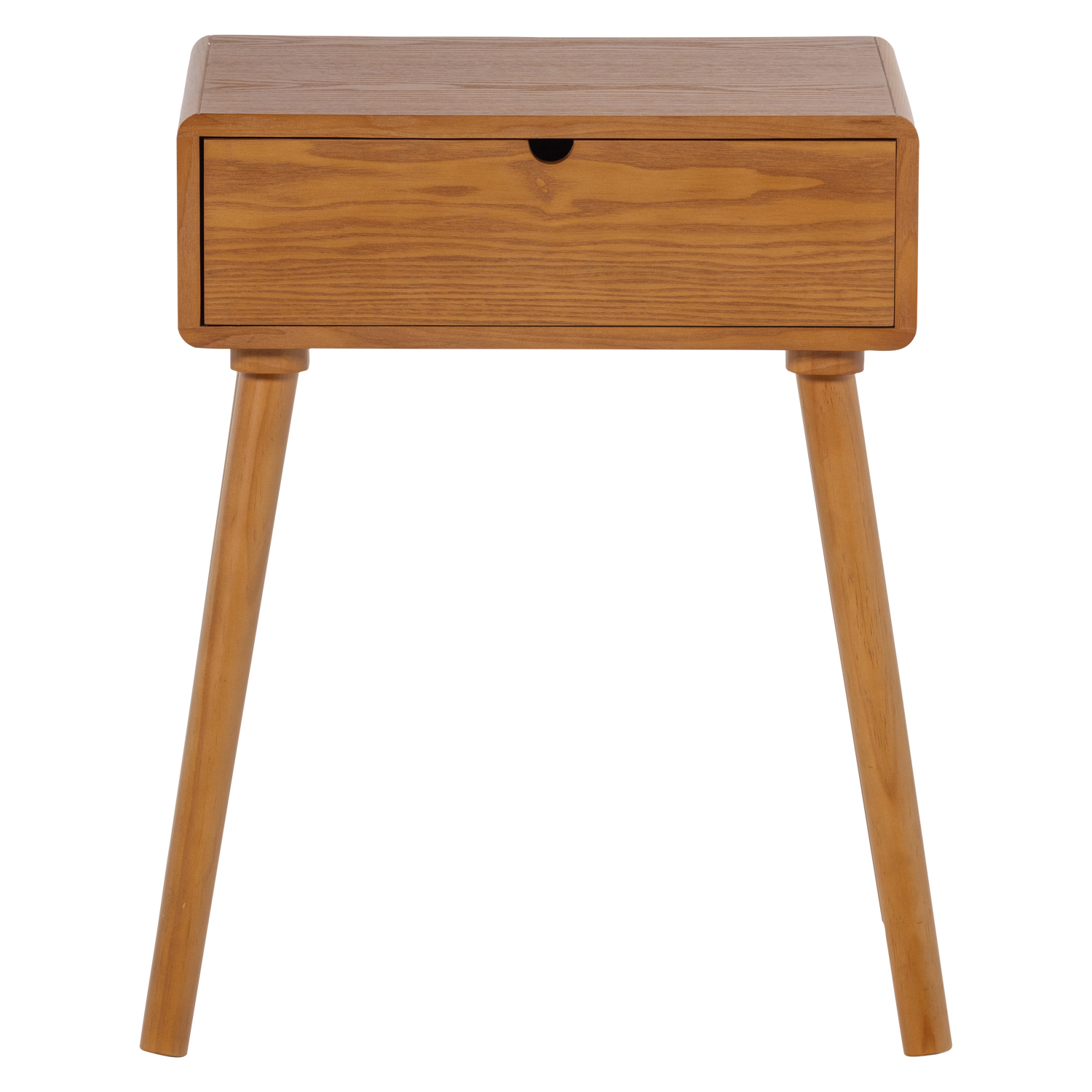 WOOOD nachtkastje/ bijzettafel Nelo - Hout - Bruin - 54x36x30