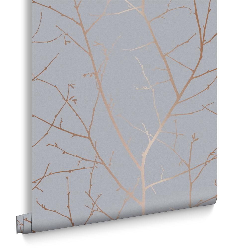 Graham & Brown Vliesbehang - Boreas Soft Grey - 10mx53cm