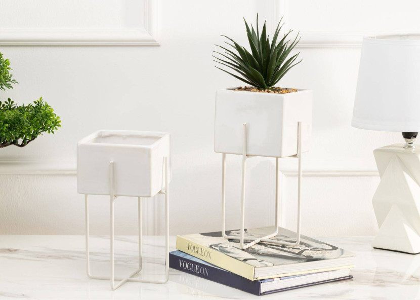 Doniczka Mizu White 21 cm