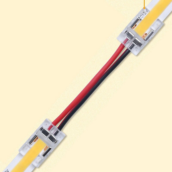 Connecteur Double pour Ruban LED COB 8mm - SILAMP