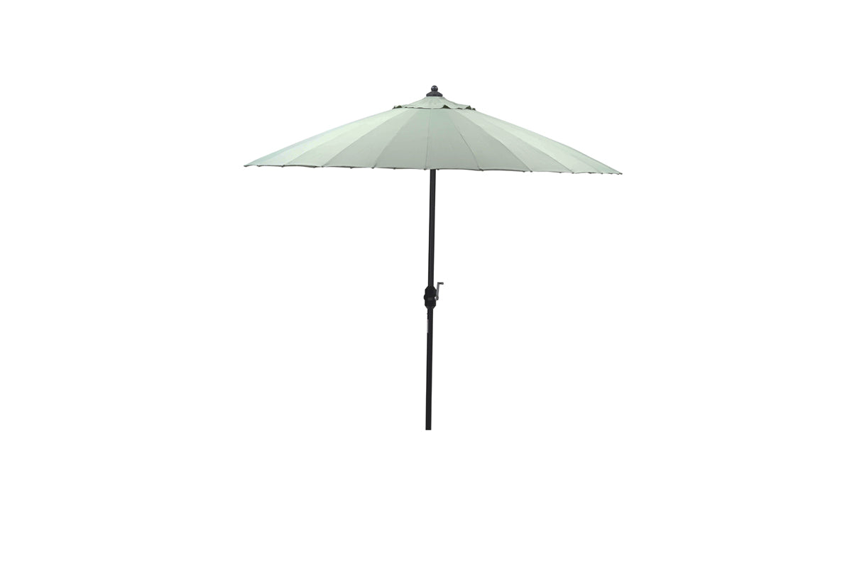 Manilla parasol - Ø250 cm - carbon black - olijf
