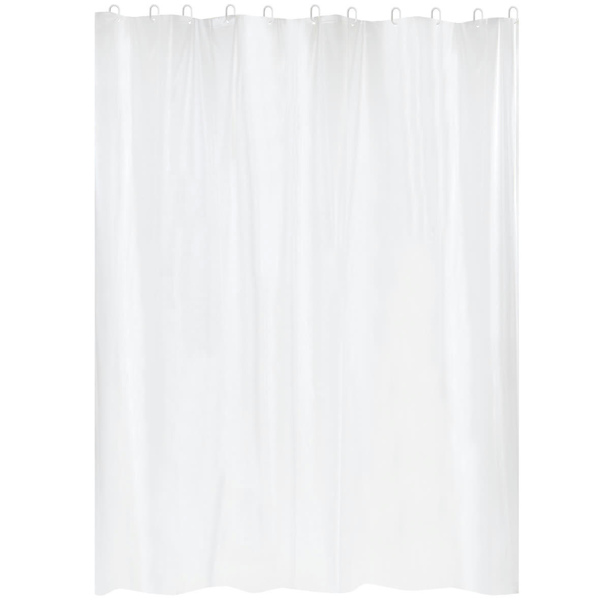 - Rideau de douche uni 'first peva' 180x200 cm blanc
