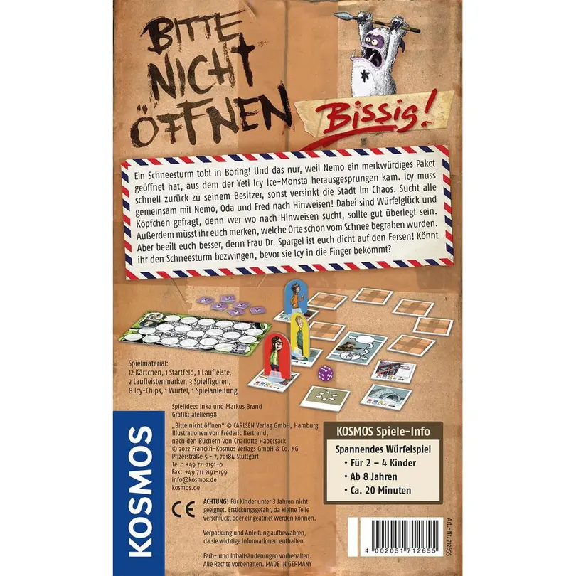 Würfelspiel Bitte nicht öffnen