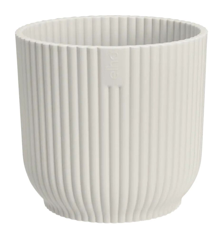 INNEPOTTE ELHO VIBES FOLD ROUND MINI Ø7CM HVIT