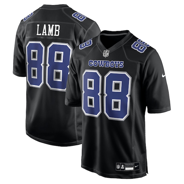 CeeDee Lamb Dallas Cowboys Nike Fashion Game Jersey - Carbon Black