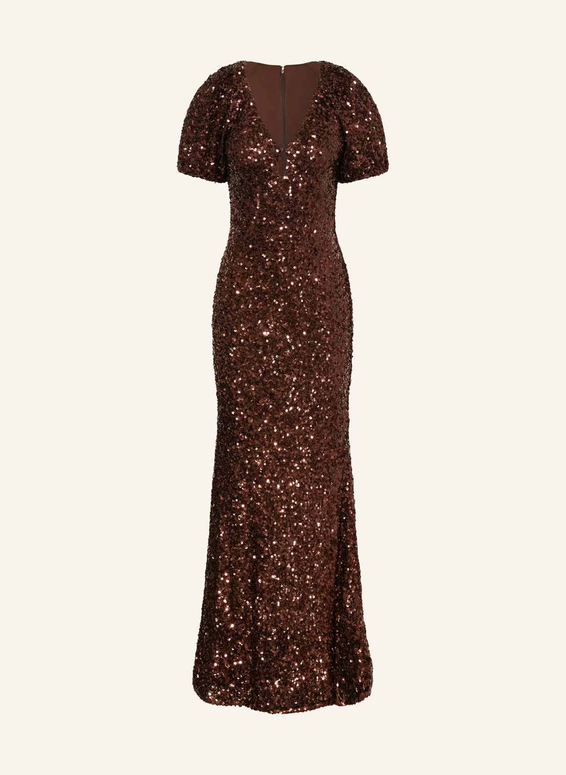 ROTATE Abendkleid mit Pailletten