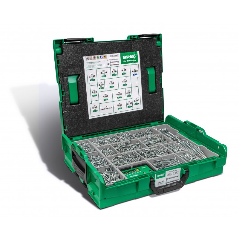 Mallette L-BOXX avec assortiment de 2445 vis SPAX
