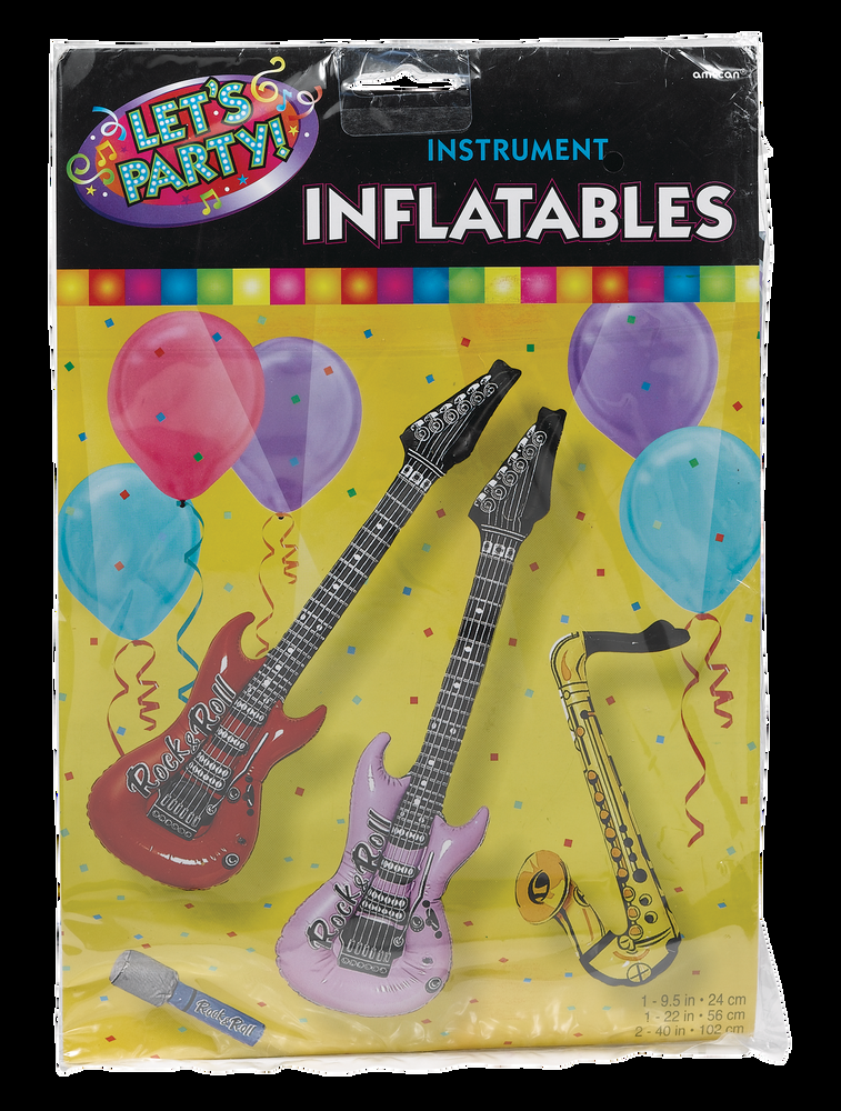 Inflatable Rock Band Instruments, 4-pc