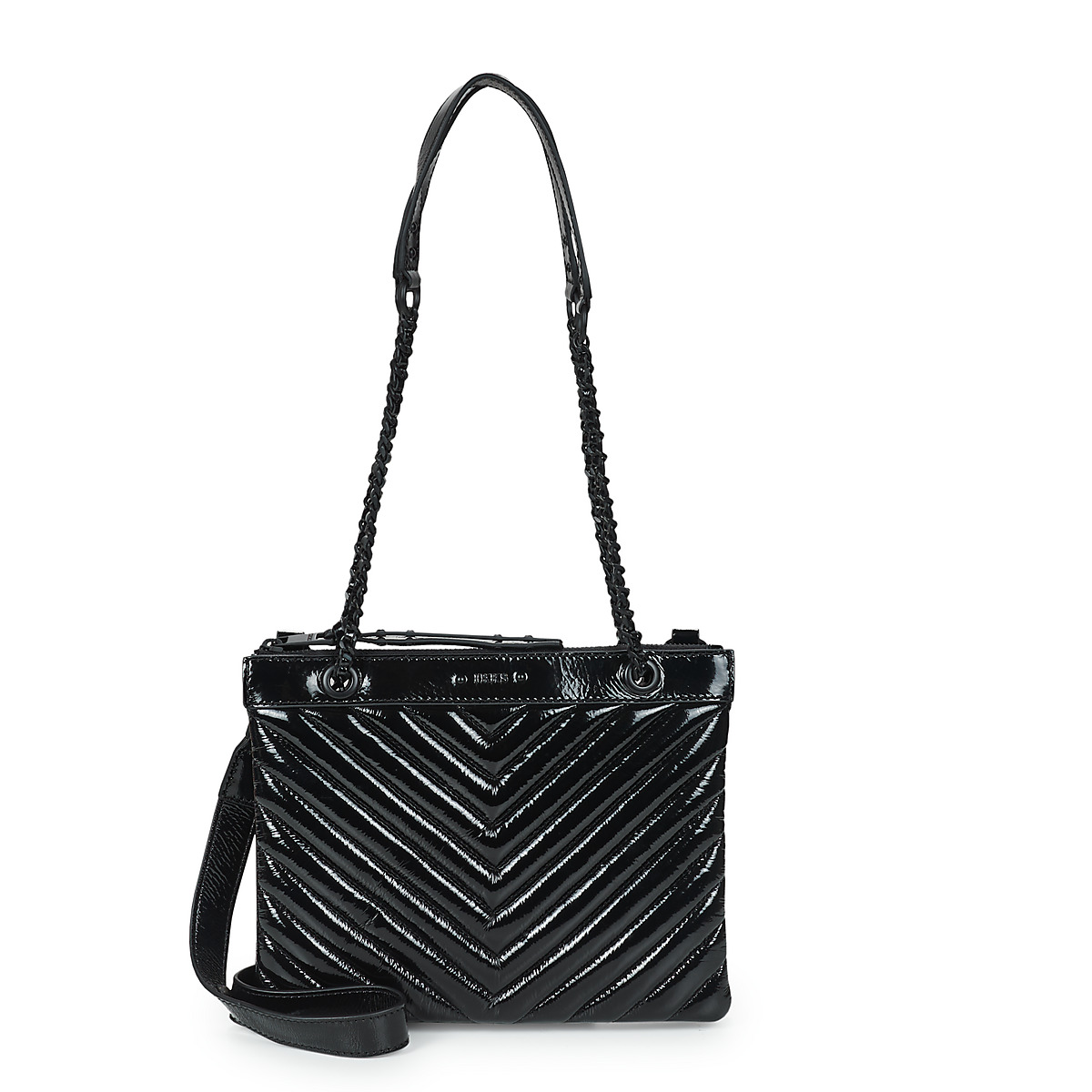 Ikks - 1440 REPORTER VARNISH - Black