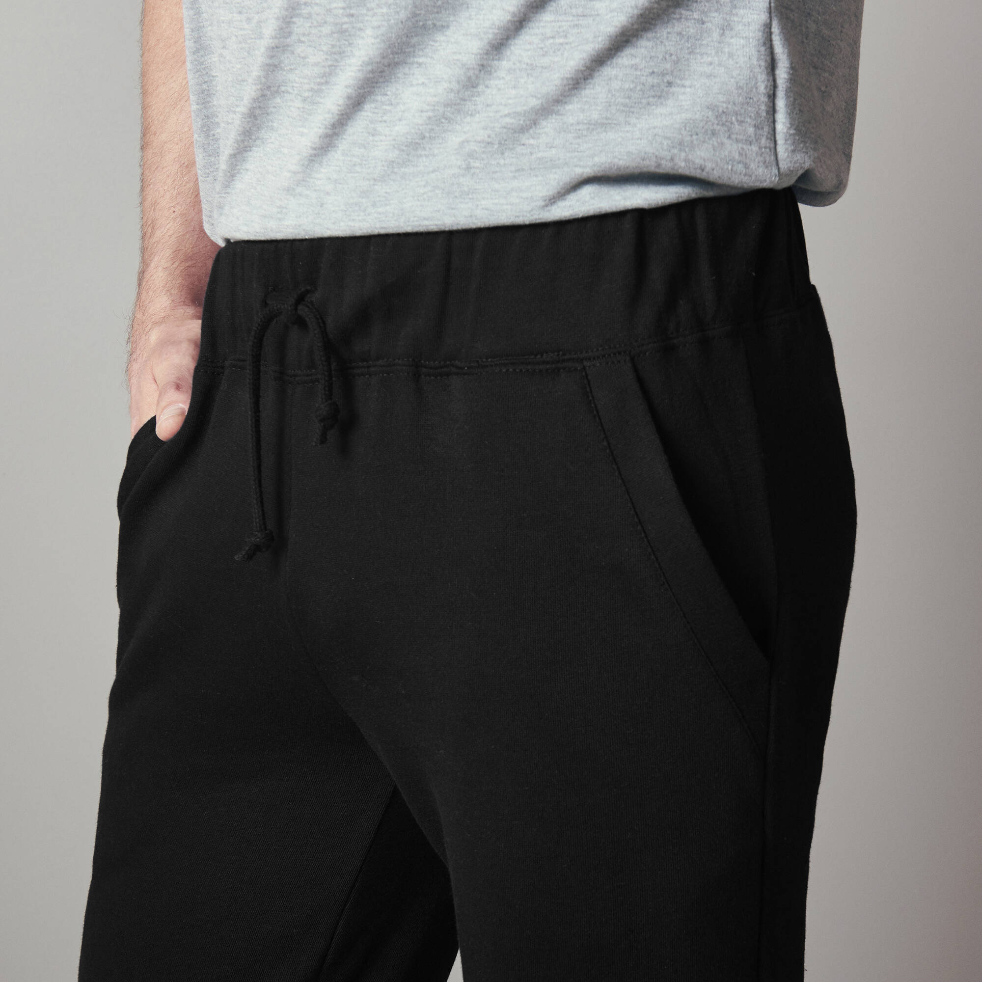 Pantalon jogging molleton bas droits