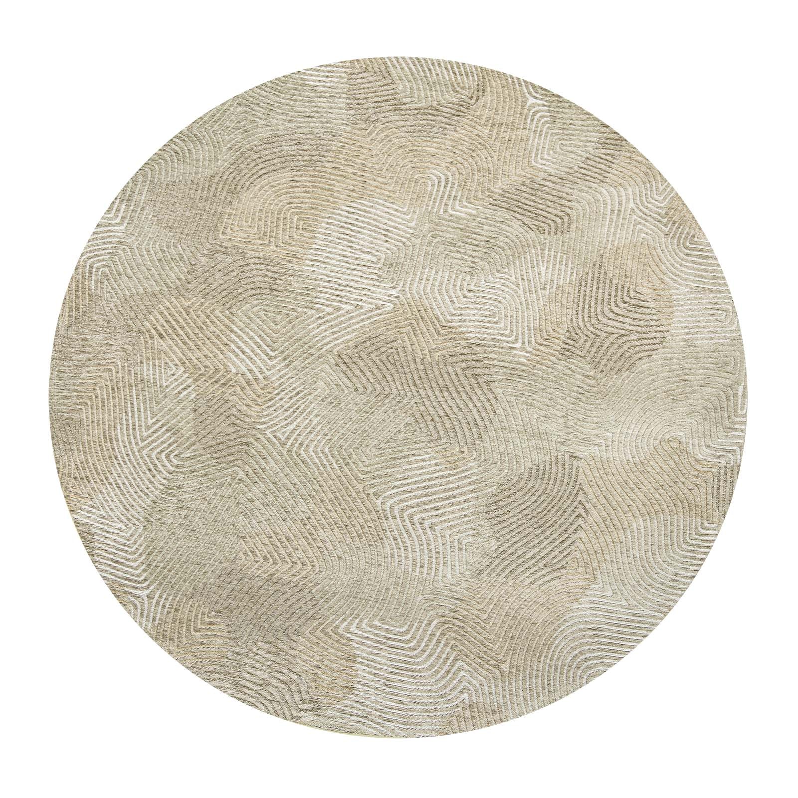 Ecorugs vloerkleed Shell Beige - beige - 140x140cm