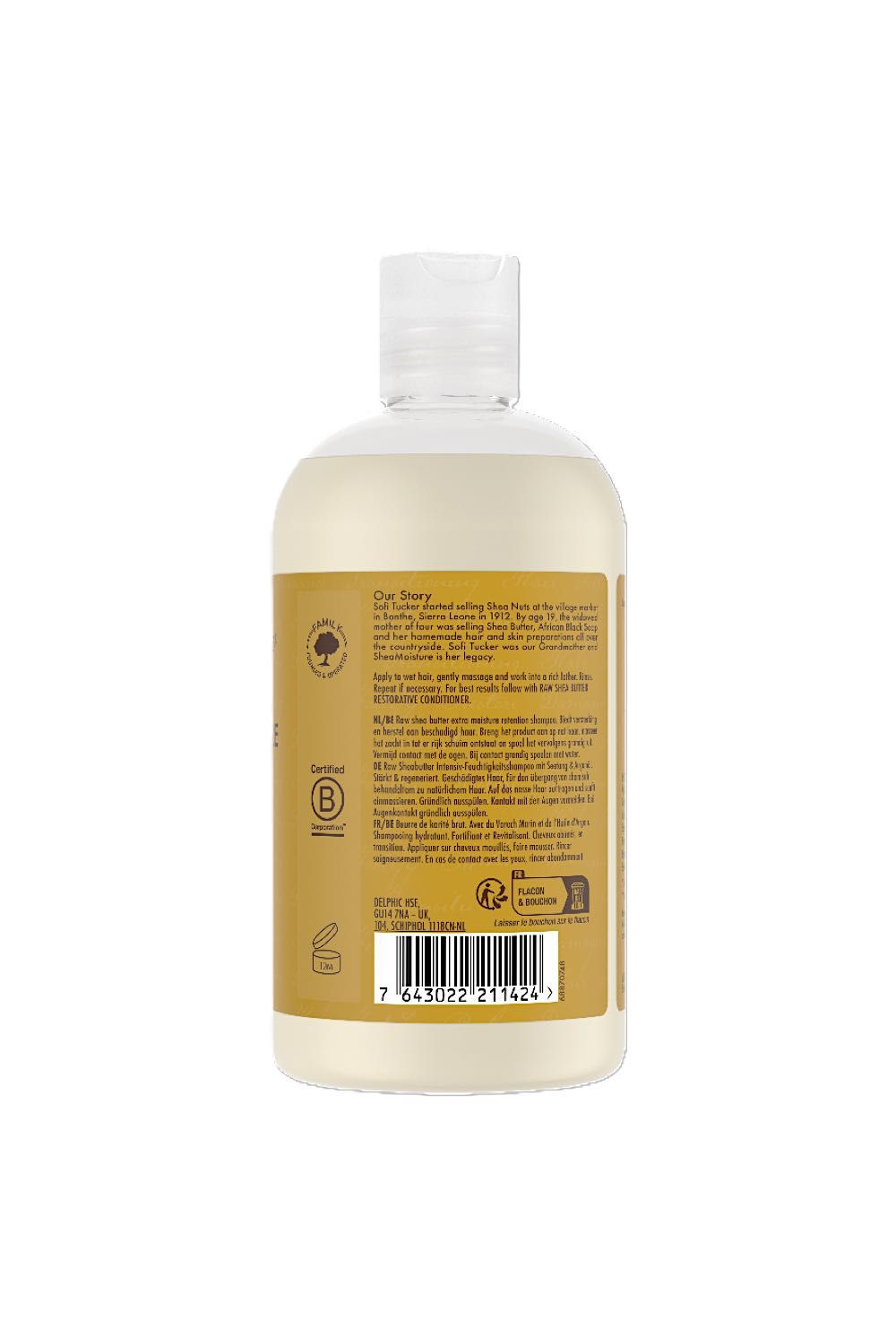 Shea Moisture Raw Shea Butter Extra Moisture Retention Shampoo 384ml