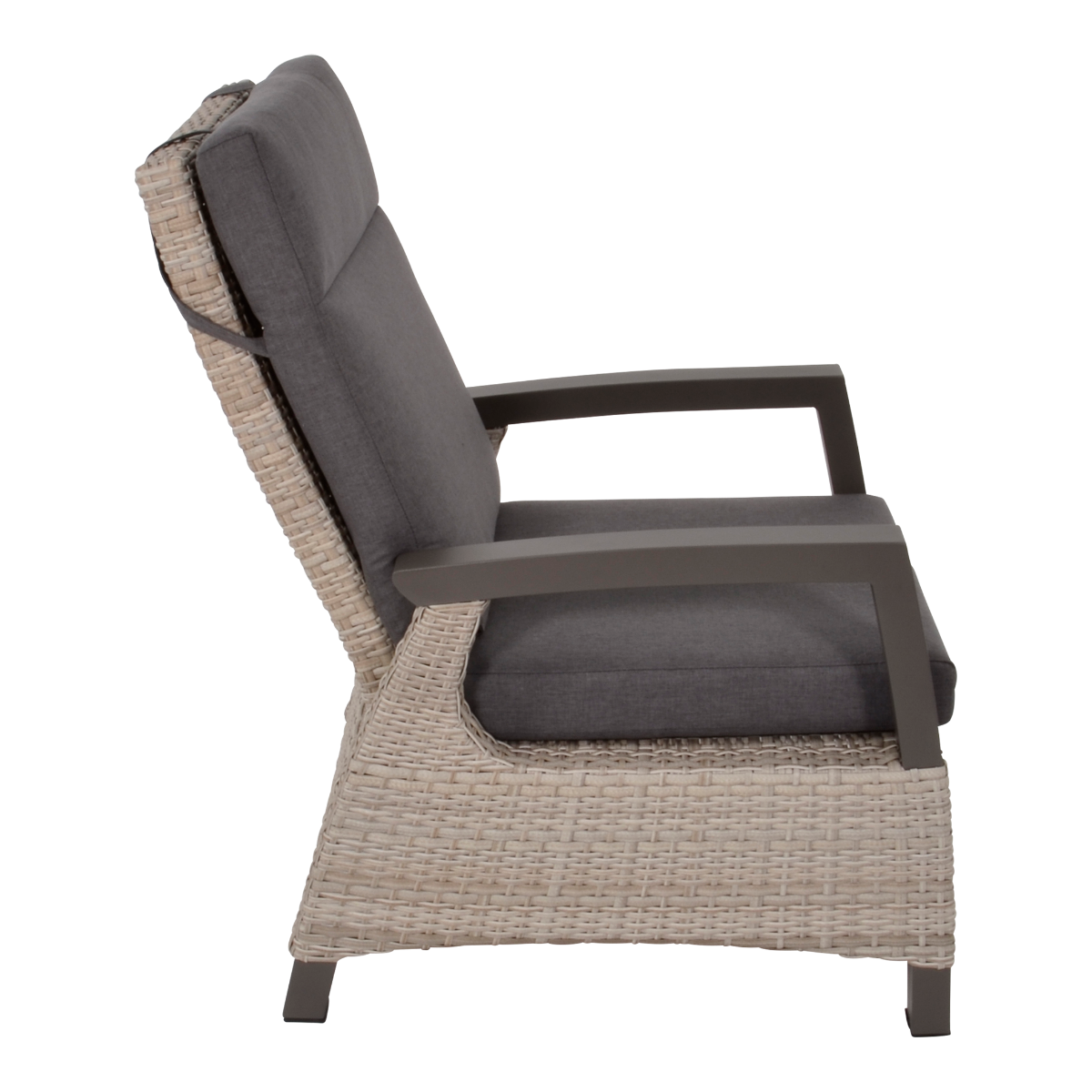 Lesli Living - Loungestoel Prato Mountain - taupe