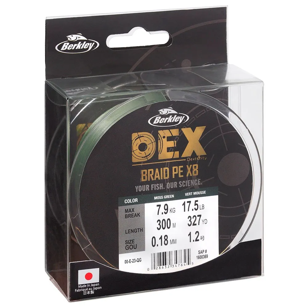 Berkley DEX X8 300 m braided line
