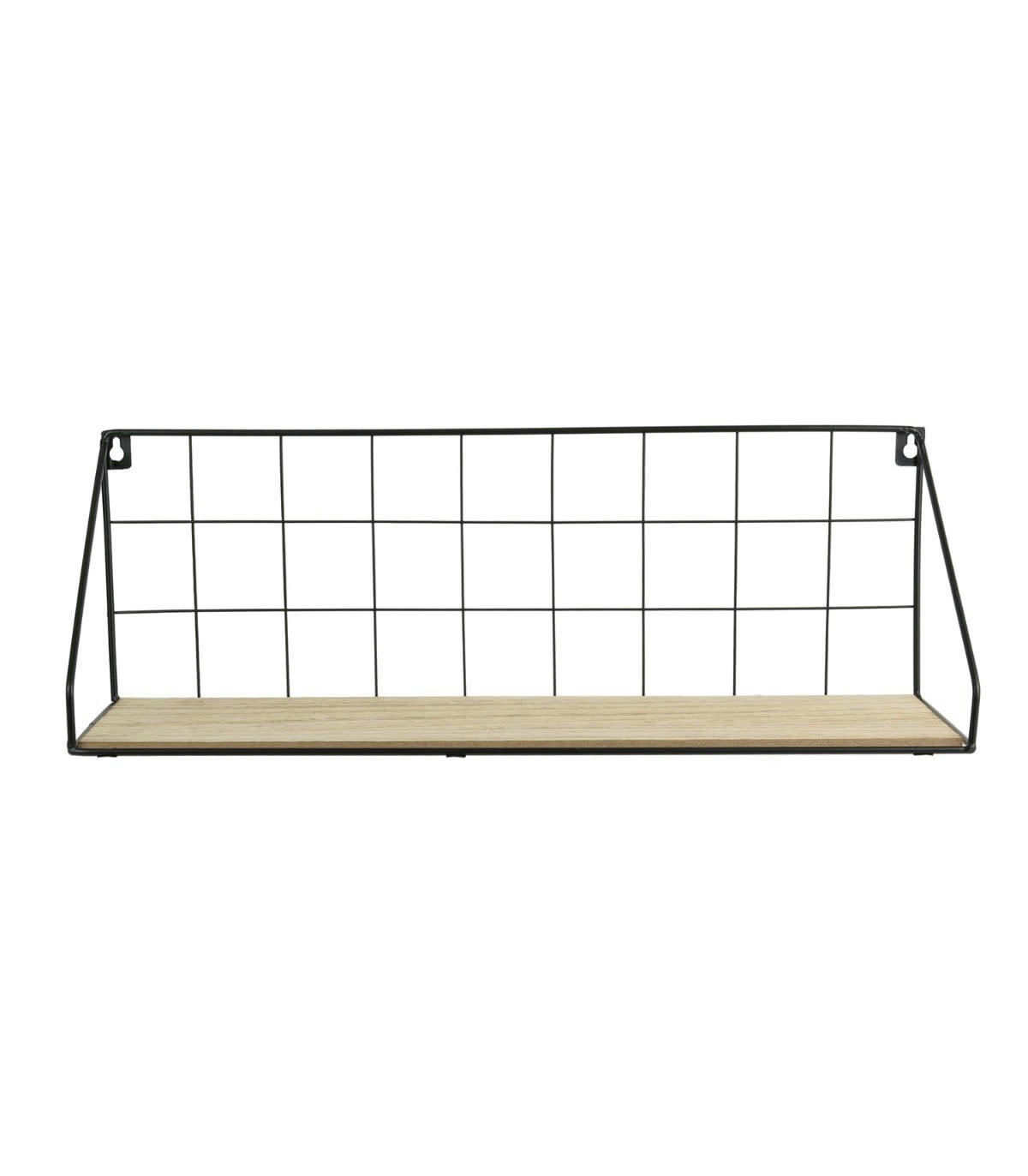 - Etagère murale 1 plateau - Noir