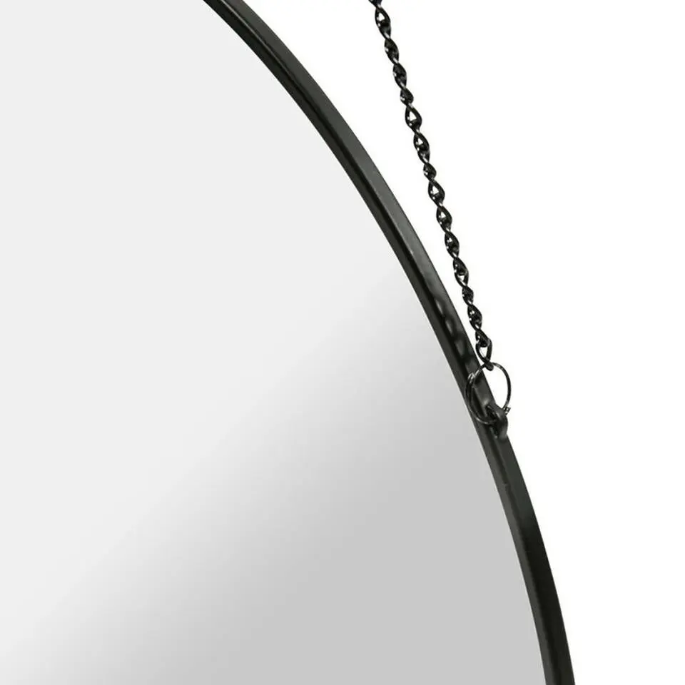 Ostaria Wandspiegel Industrieel - metaal - rond - D29 cm