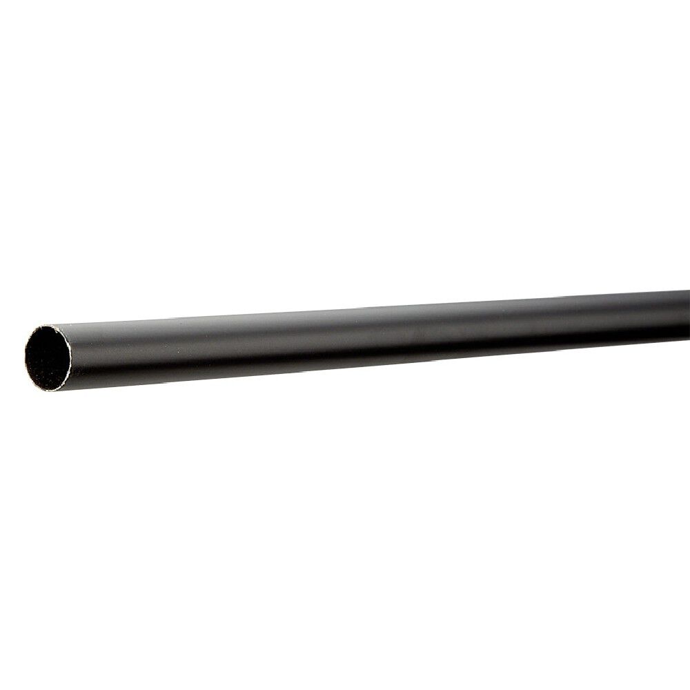 Tringle en métal noir Ø1,6xL200cm