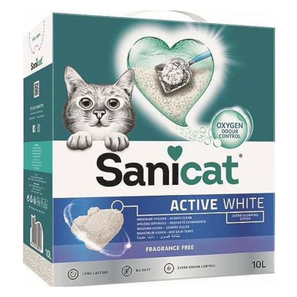 Sanicat Active White Clumping Cat Litter