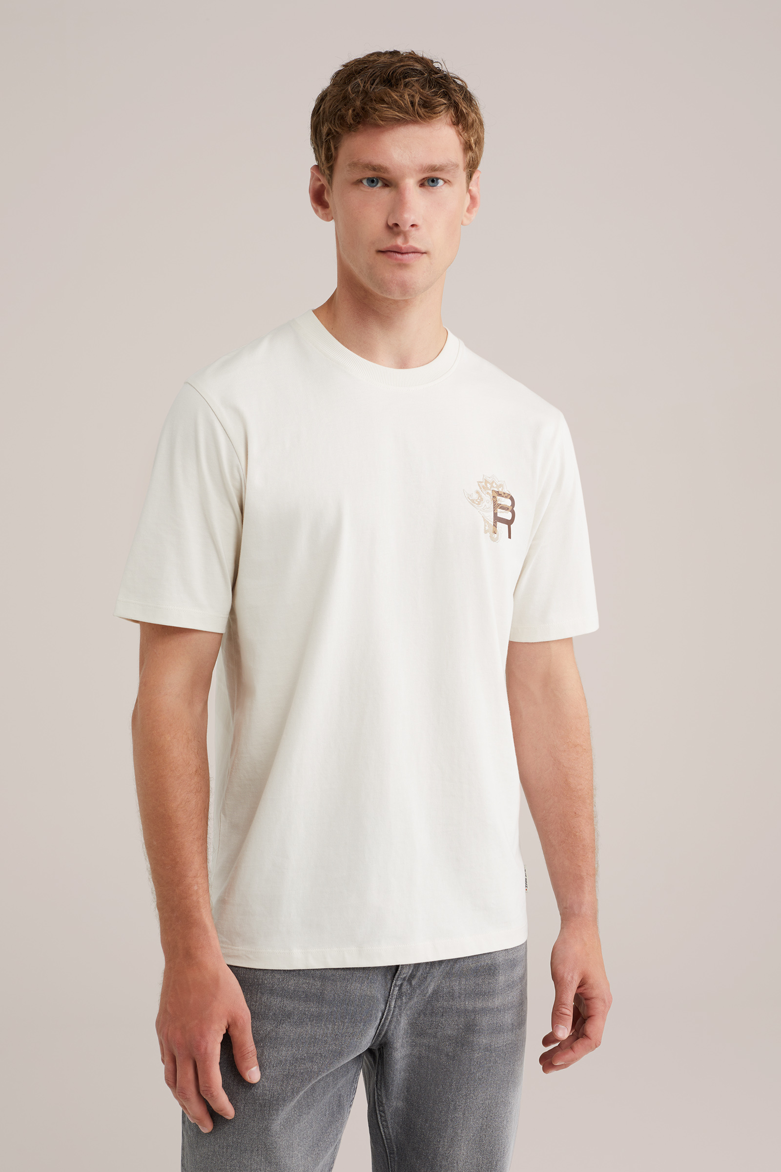 Heren Relaxed fit T-shirt met print