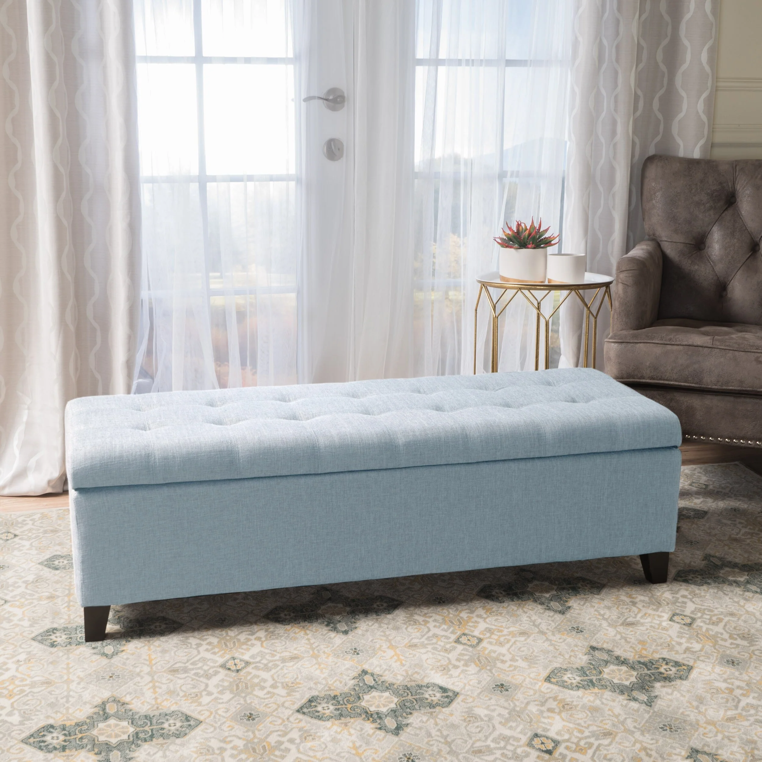 STORAGE Ottoman Comfortable choice, multiple functions, classic design, and cozy corners