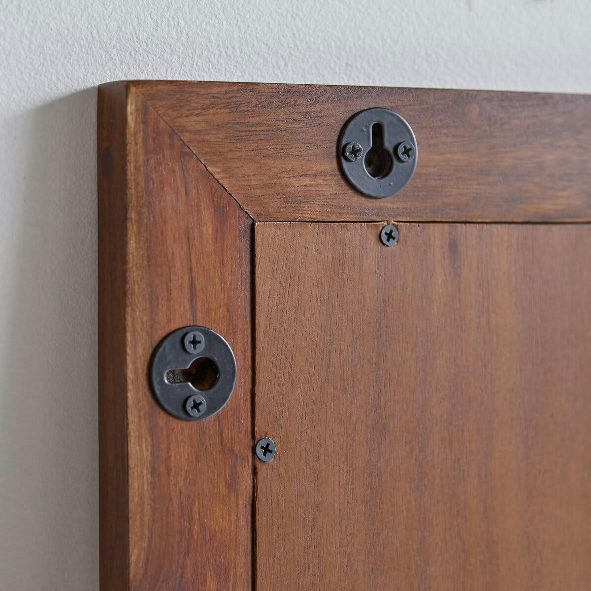 KWARTO - Miroir déco en palissandre massif 100x50 cm