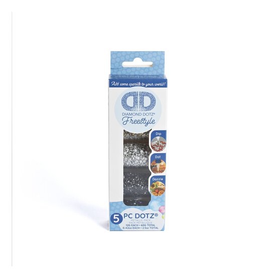 Diamond Dotz Metallic Freestyle Dotz 5 Pack