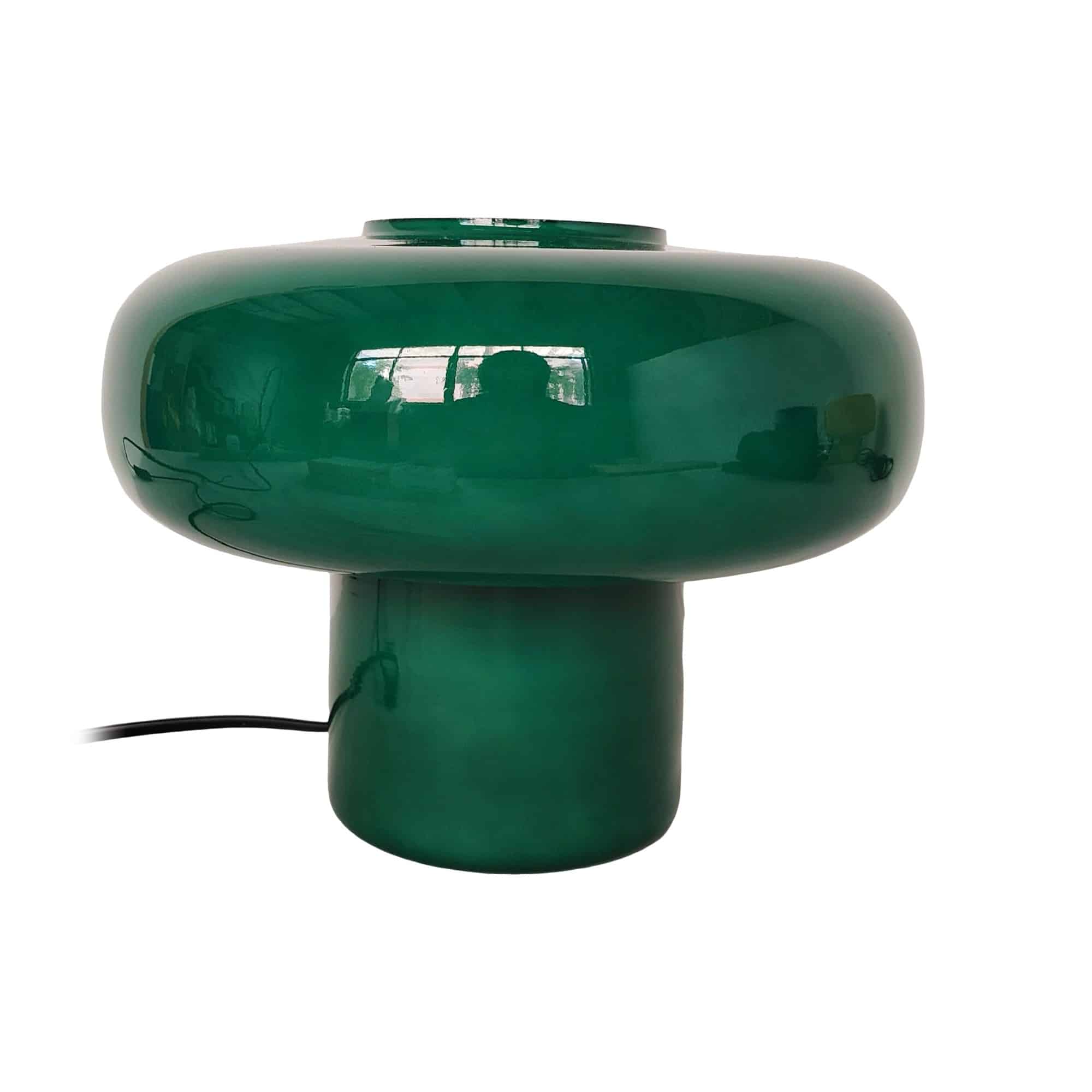 Leitmotiv tafellamp Grande Anilla - groen - 25x25x18cm - Paddenstoellamp