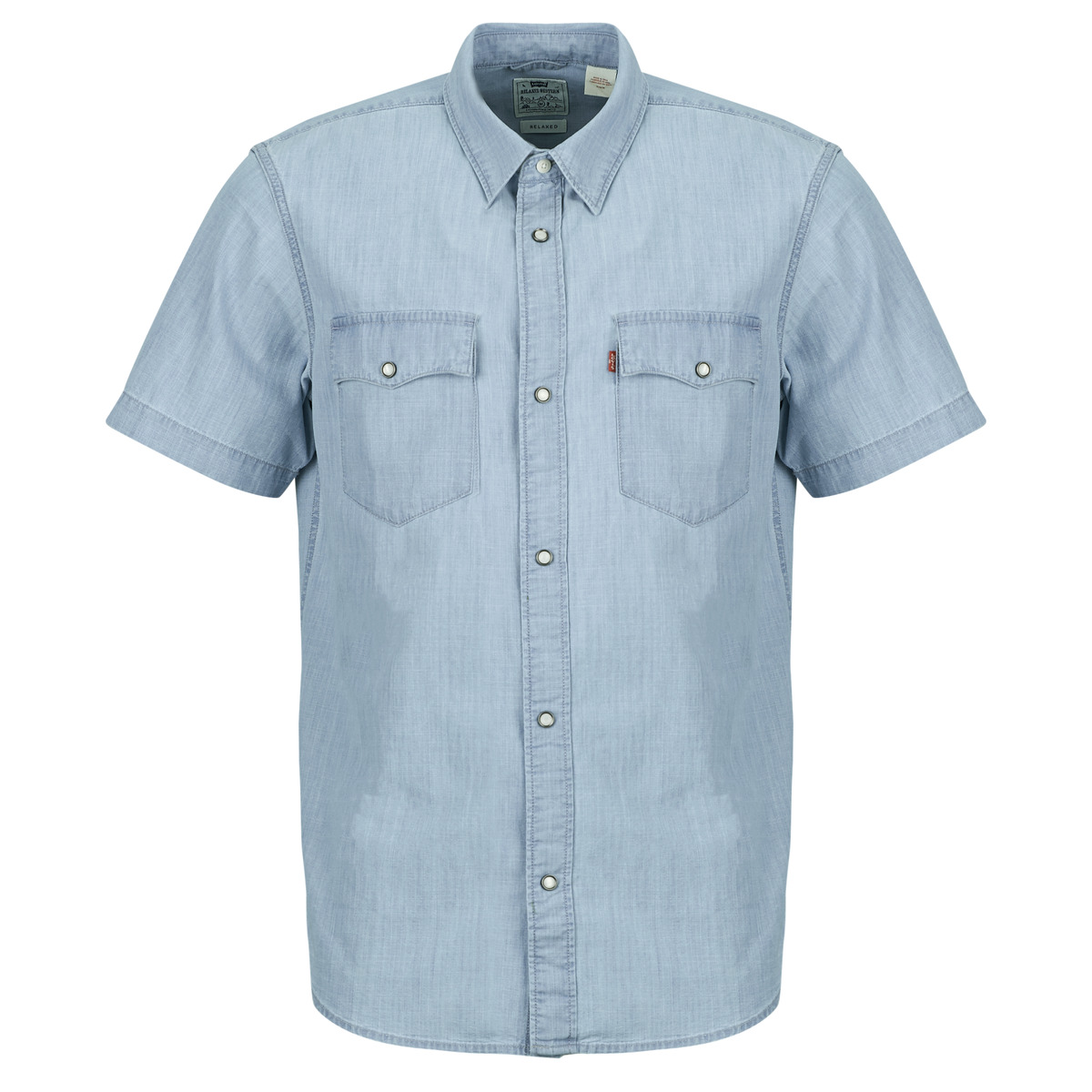 Levi's - SS RELAXED FIT WESTERN - Blue