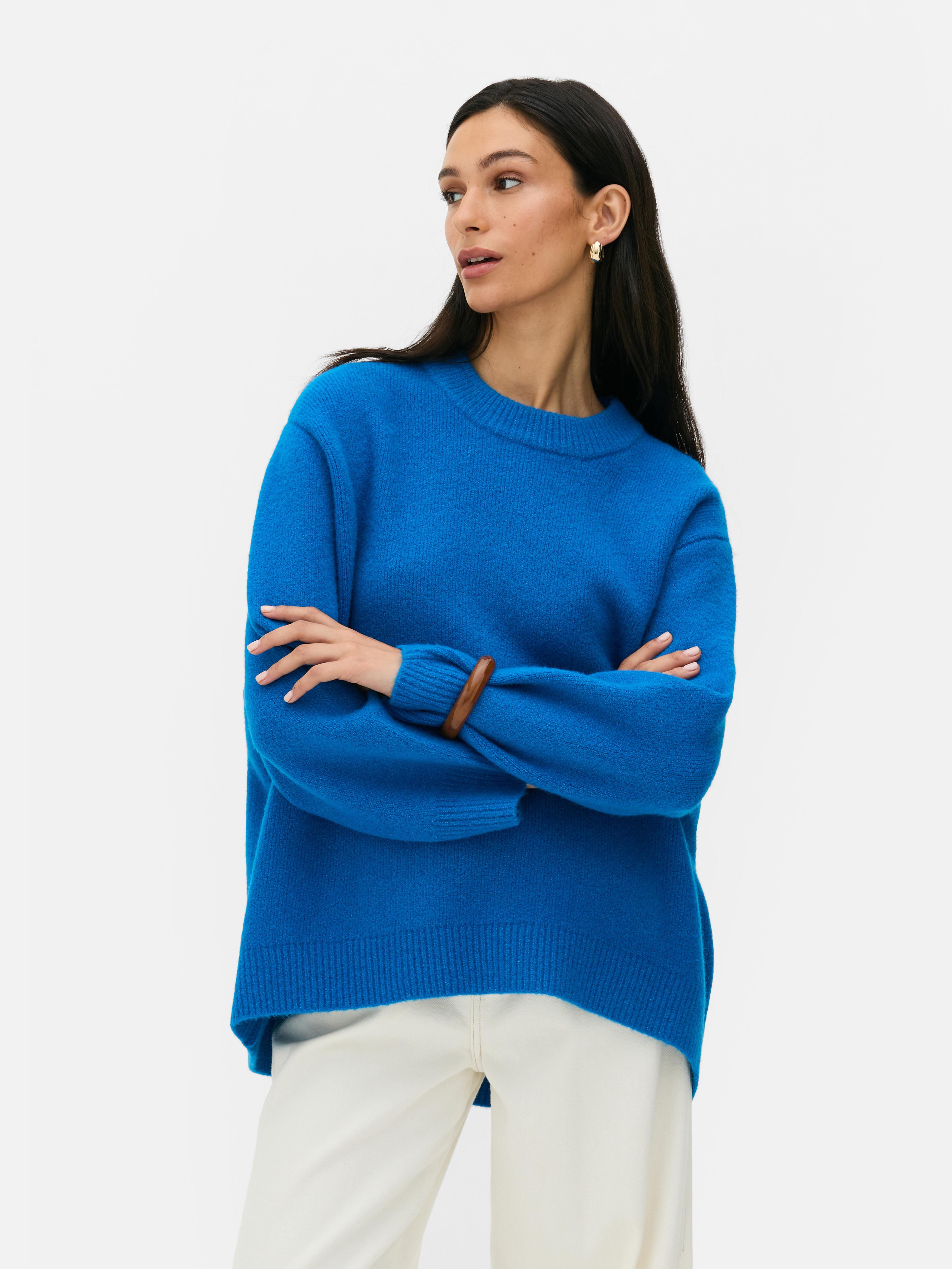 Essential Relaxed Crewneck Sweater